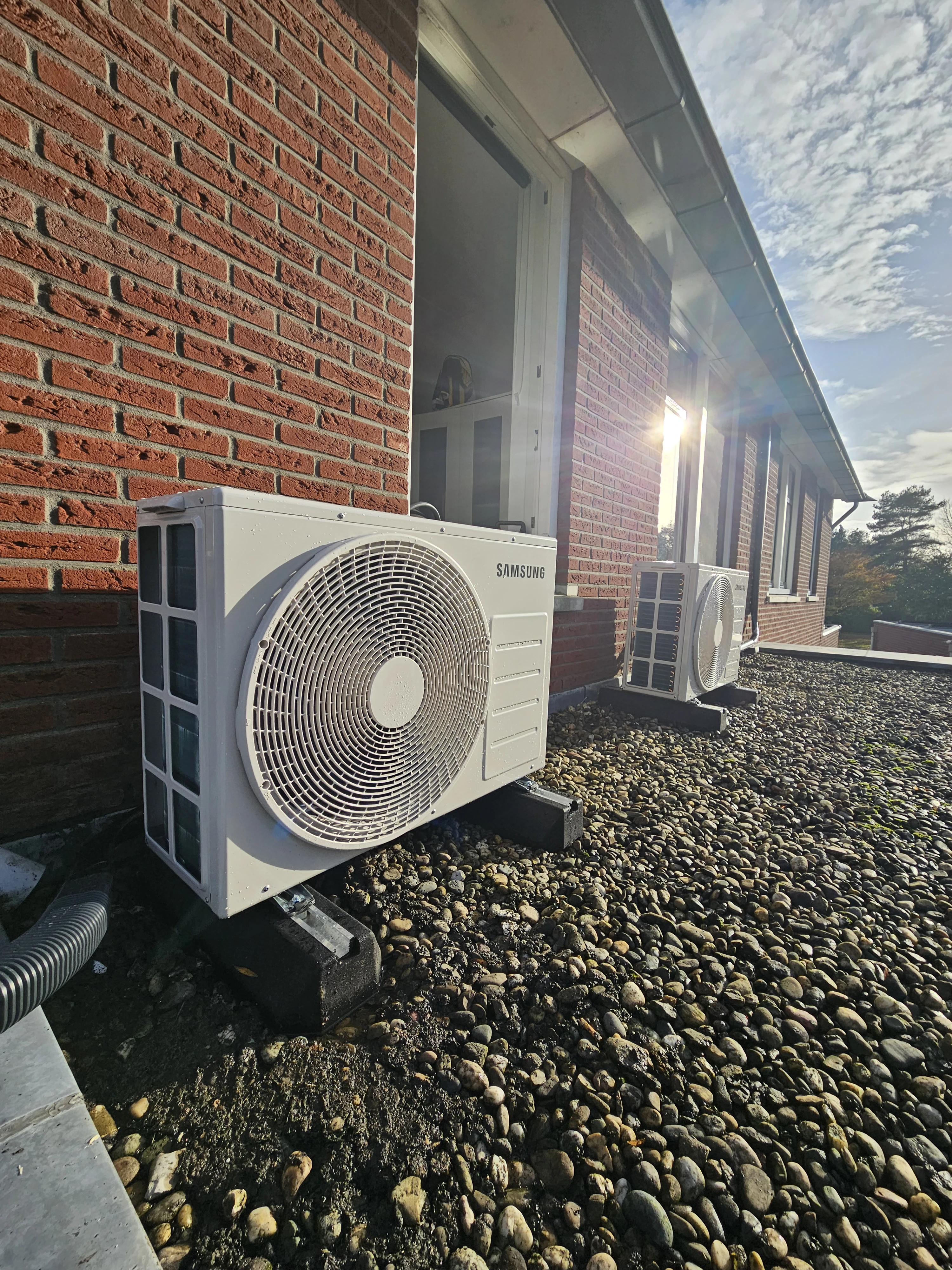 Samsung WindFree airco met buitenunit