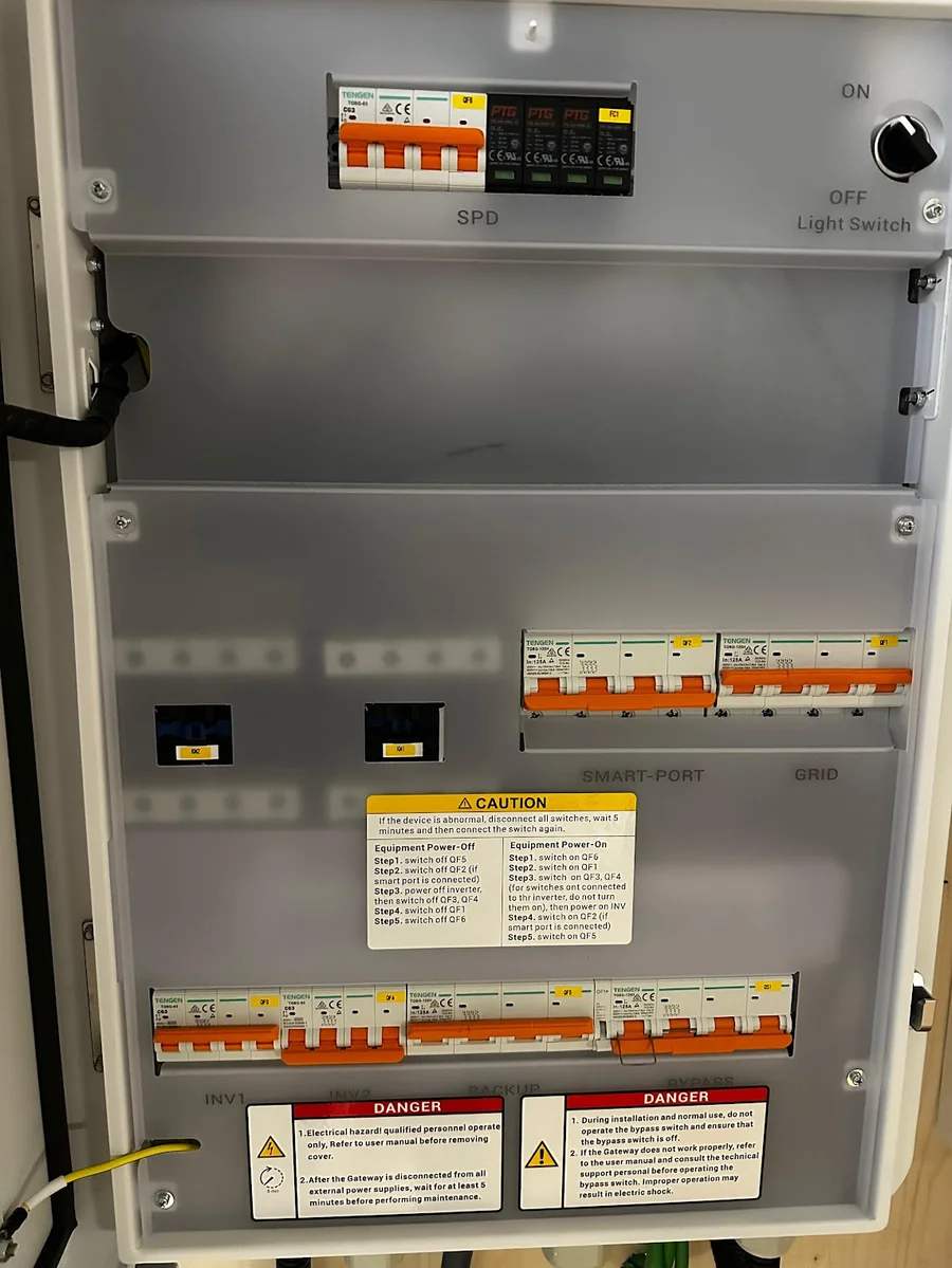 Sigenergy thuisbatterij 54kWh installatie Valencia - detail
